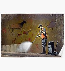 Council Worker by Banksy Poster