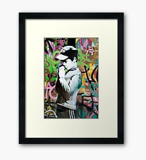 Banksy Gebet Gerahmtes Wandbild