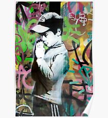 Banksy Prayer Poster