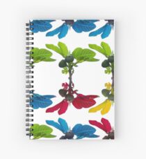 The fig tree plantation in the mediterranean land Spiral Notebook