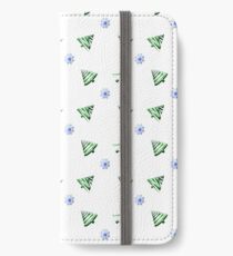 christmas holiday pattern. iPhone Wallet/Case/Skin