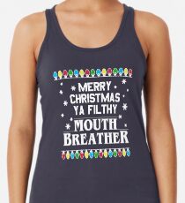 Merry Christmas Mouth Breather Women's Tank Top