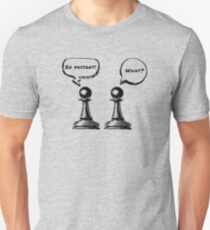 Schachfiguren - En Passant! Was? Unisex T-Shirt