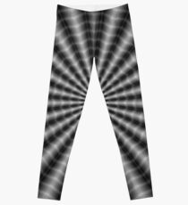 Rippling Rays in Monochrome Leggings
