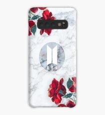 BTS Army Logo Marble v4 Case/Skin for Samsung Galaxy