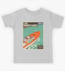 Vintage poster - Lake Winnipesaukee Kids Tee