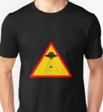 warning ! UFO Unisex T-Shirt