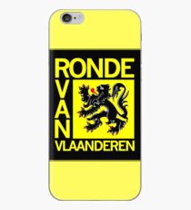 Vinilo o funda para iPhone Ronde Van Vlaanderen: impresión publicitaria de carreras de ciclismo vintage