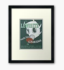 Vintage poster - Lewisite Framed Print