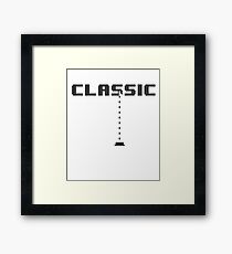 Classic Gaming Galaga Style Framed Print