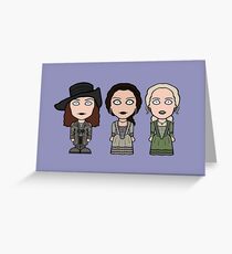 Black Sails Ladies Greeting Card