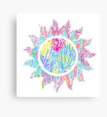 Lilly Sun Canvas Print