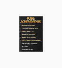 Playerunknown's Battlegrounds - Achievements ! Art Board