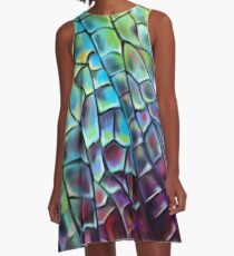 Dragonfly Wing A-Line Dress