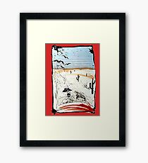 Fear and This is bat country - Loathing in Las Vegas Framed Print
