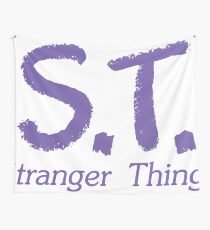Stranger Mashup Wall Tapestry