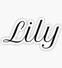Lily Sticker