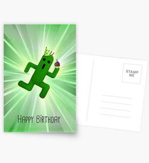 FF - Cactuar Birthday Postcards