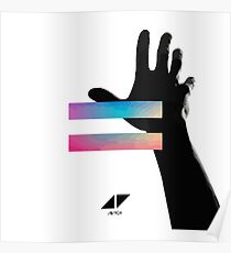 avicii hand up electronic Poster