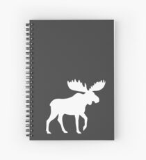 Cuaderno de espiral Silueta (s) de alce