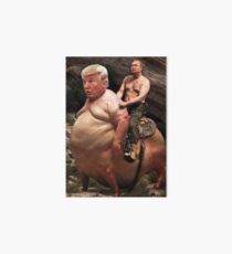 Putin riding Trump Art Board