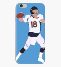 Peyton Manning Throwing Football iPhone Case
