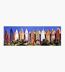 Where Old Surfboards Go.... Photographic Print