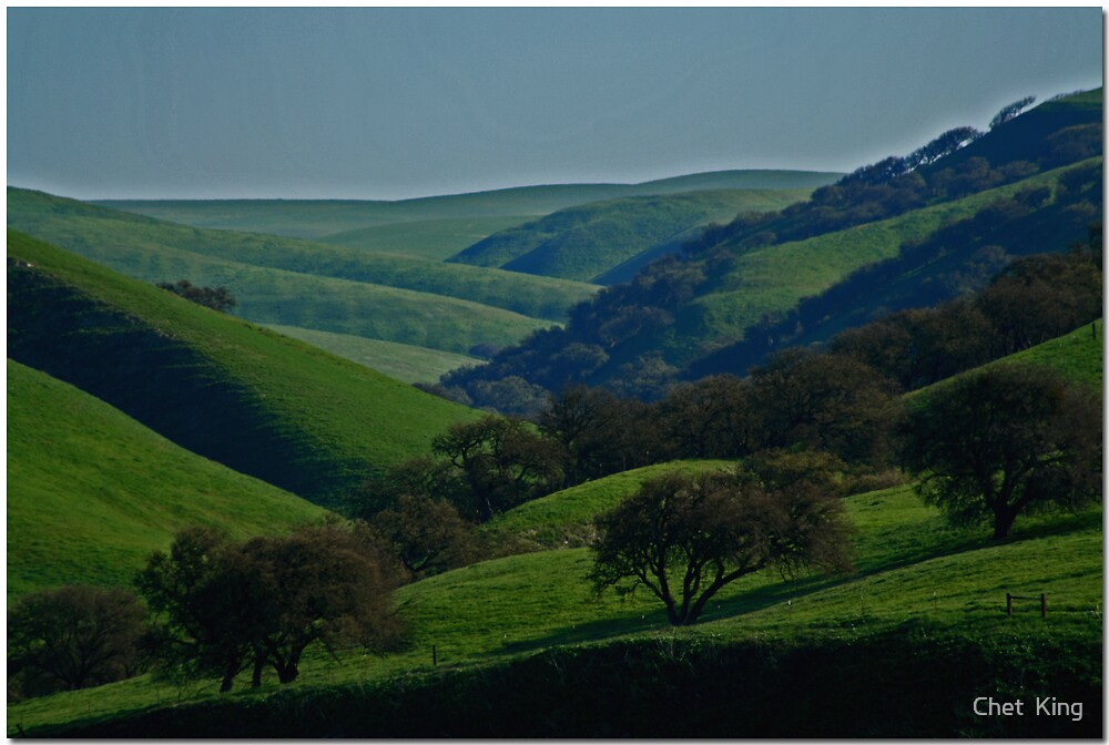"Central Coast Landscape" by Chet King Redbubble