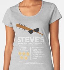 Steve's Babysitting Service Women's Premium T-Shirt
