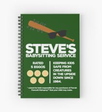 Steve's Babysitting Service Spiral Notebook