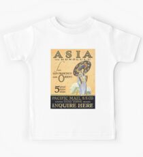 Vintage poster - Asia Kids Tee