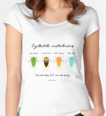 "We are one" - Cyclochila australasiae cicadas Women's Fitted Scoop T-Shirt