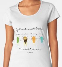 "We are one" - Cyclochila australasiae cicadas Women's Premium T-Shirt