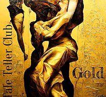 Gold Tale Teller Club Record Cover Art by iServalan Talk CDM Music Track by taletellerclub