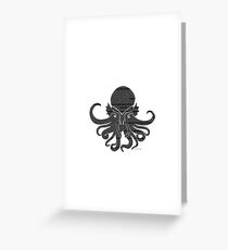 Cthulhu - Lovecraft Greeting Card