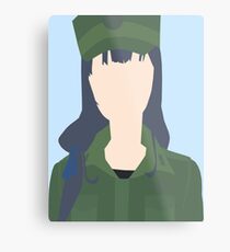 Mari Kurokawa (Gate: Jieitai Kano Chi nite, Kaku Tatakaeri) Metal Print