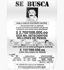 Pablo Escobar wollte Poster Poster