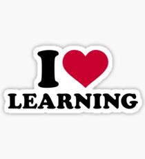I love learning Sticker