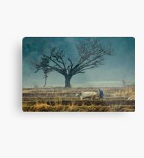 Struggle for existence. Metal Print