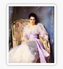 Vintage John Singer Sargent Lady in Chair 1892 Fine Art Sticker