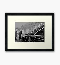 Paris France Champs Elysees Lomo LCA lomographic analog film photograph 35mm Framed Print