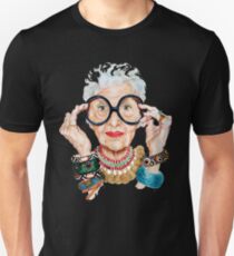 i0ris0 apfel - sometimes brewing and dairying, and bearing and rearing children. She was Unisex T-Shirt