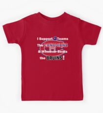I support 2 teams - Montreal Canadiens Kids Tee