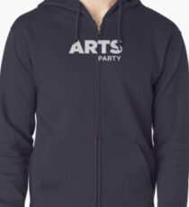 Official Purple - Arts Party of Australia Zipped Hoodie