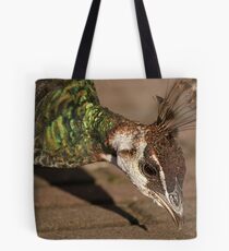 Peahen Tote Bag