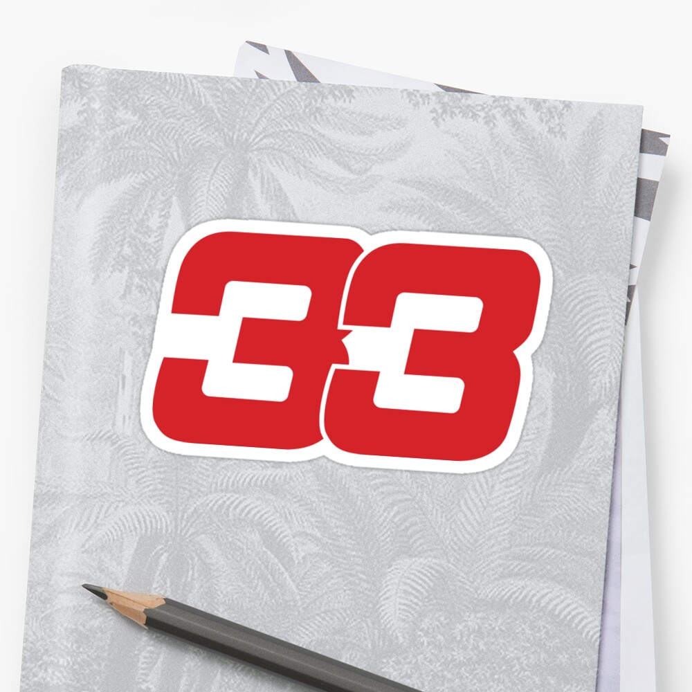 Sticker « Max Verstappen 33 Redbull 2017 », par yeet ...