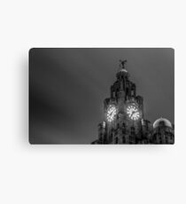 Top of the Liver Building tower Canvas Print