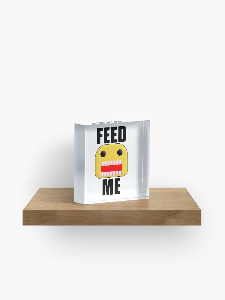 Roblox Feed Me Giant Noob Acrylic Block By Jenr8d Designs Redbubble - roblox feed me giant noob canvas print by jenr8d designs redbubble