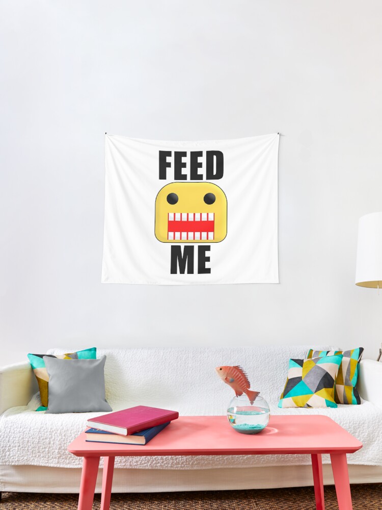 Roblox Feed Me Giant Noob Tapestry By Jenr8d Designs Redbubble - roblox minimal noob duvet cover by jenr8d designs redbubble