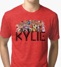 Kylie through the years Tri-blend T-Shirt